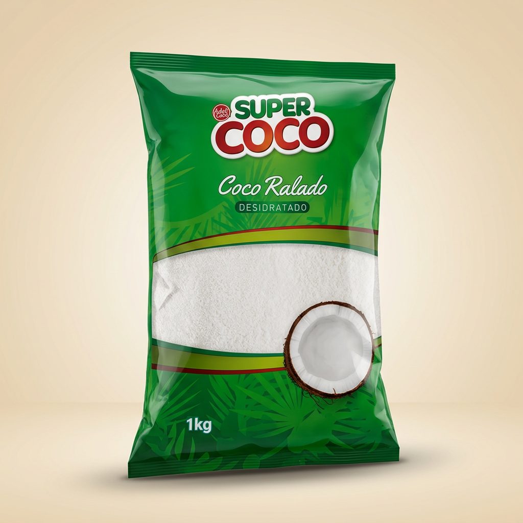Coco Ralado Desidratado Super Coco 1 kg