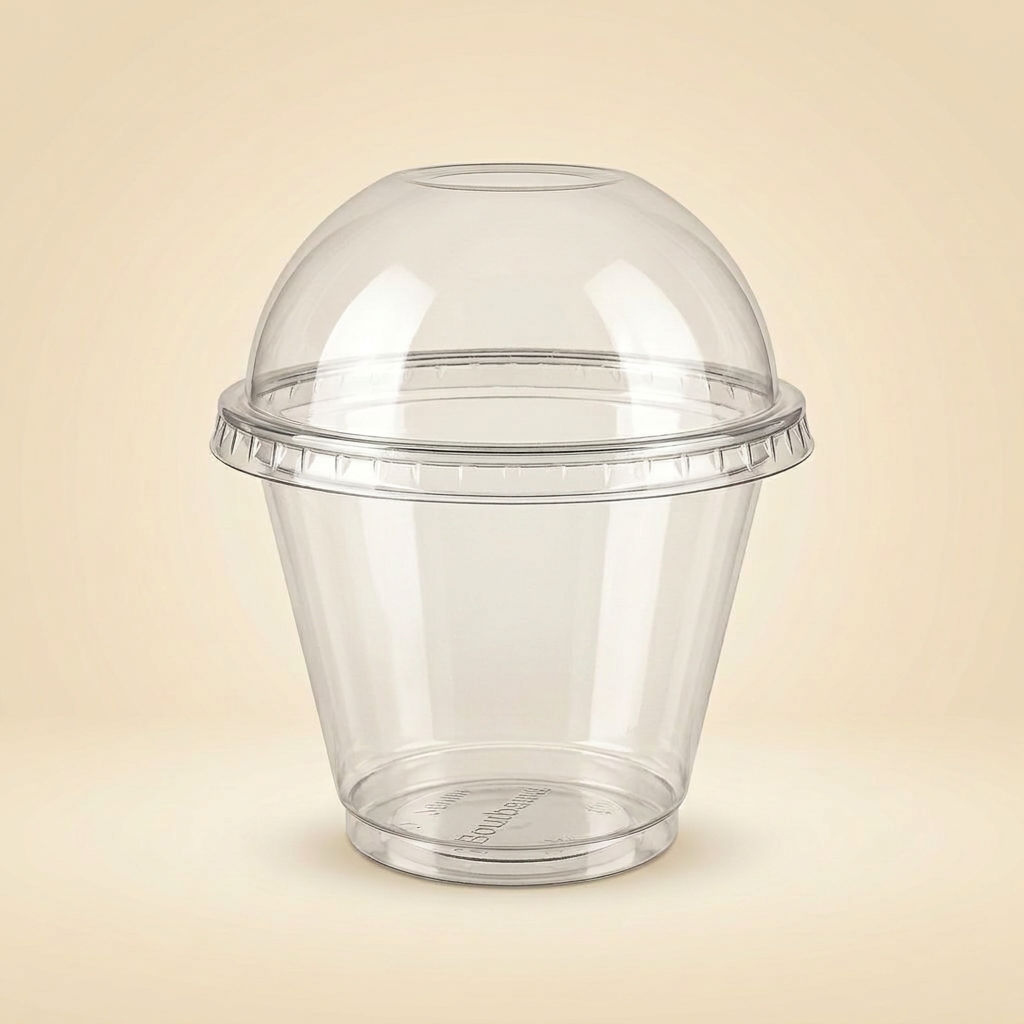 Copo Bolha 260 ml com Tampa Domo