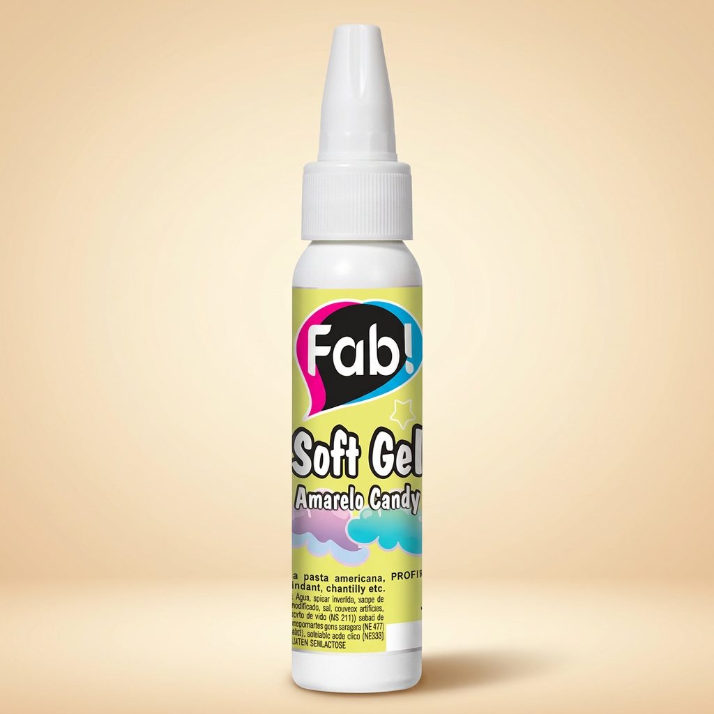 Corante Soft Gel Amarelo Candy 25g — FAB