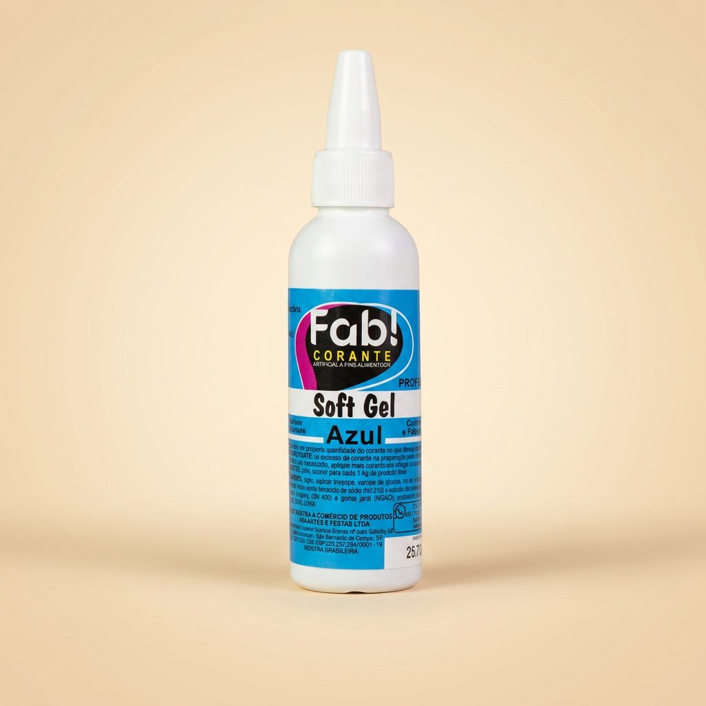 Corante Soft Gel Azul 25g — FAB
