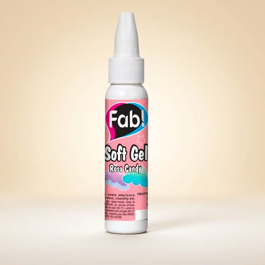 Corante Soft Gel Rosa Candy 25g — FAB