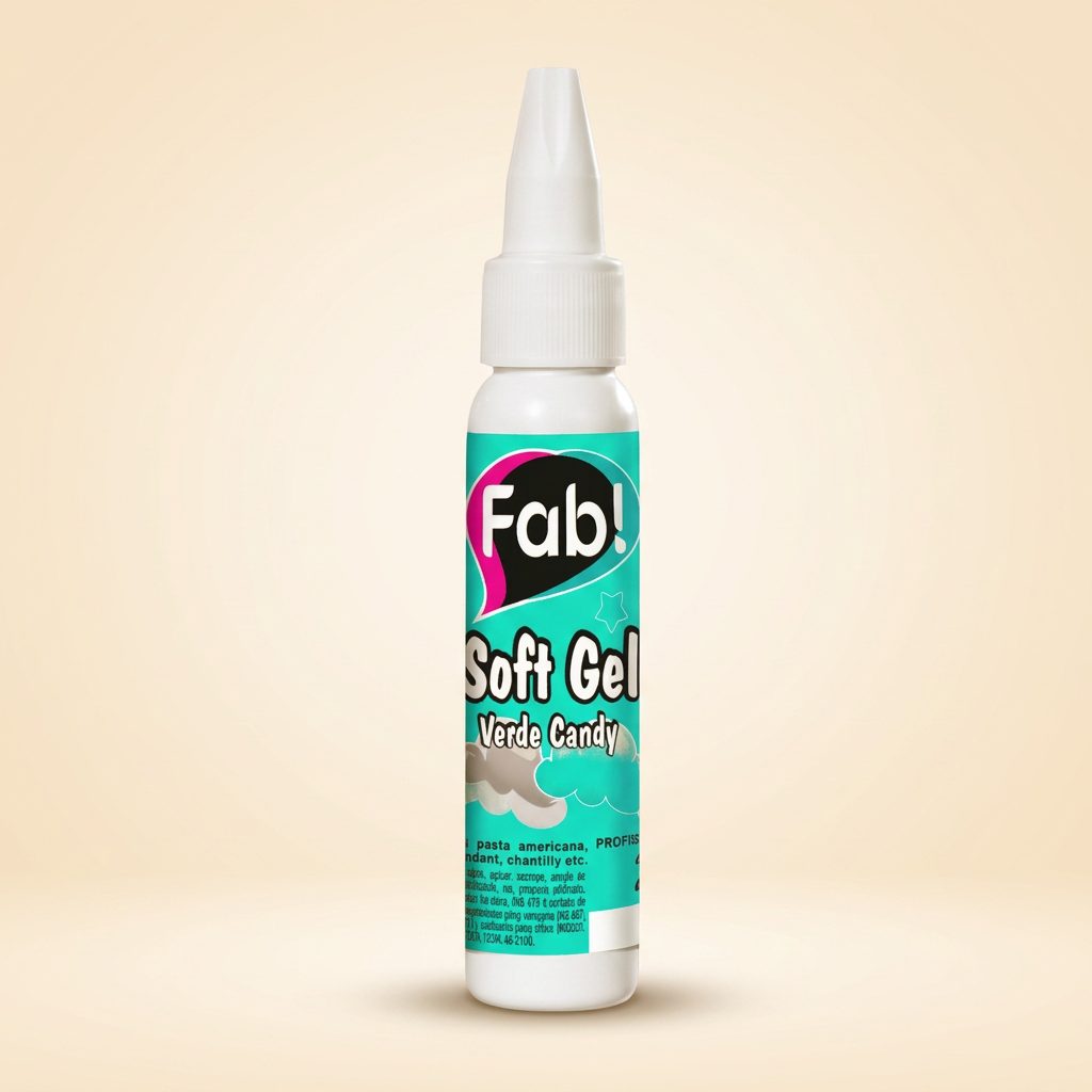 Corante Soft Gel Verde Candy 25g — FAB