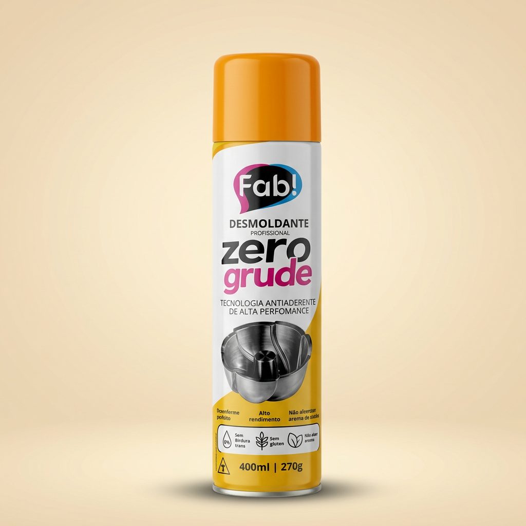 Desmoldante Profissional Fab! Zero Grude 400 ml