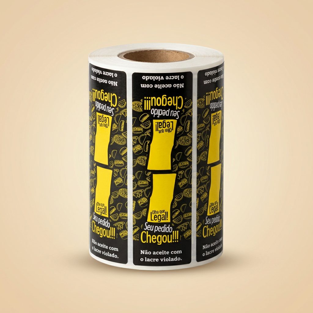 Fecho Adesivo para Lanches — 50 un