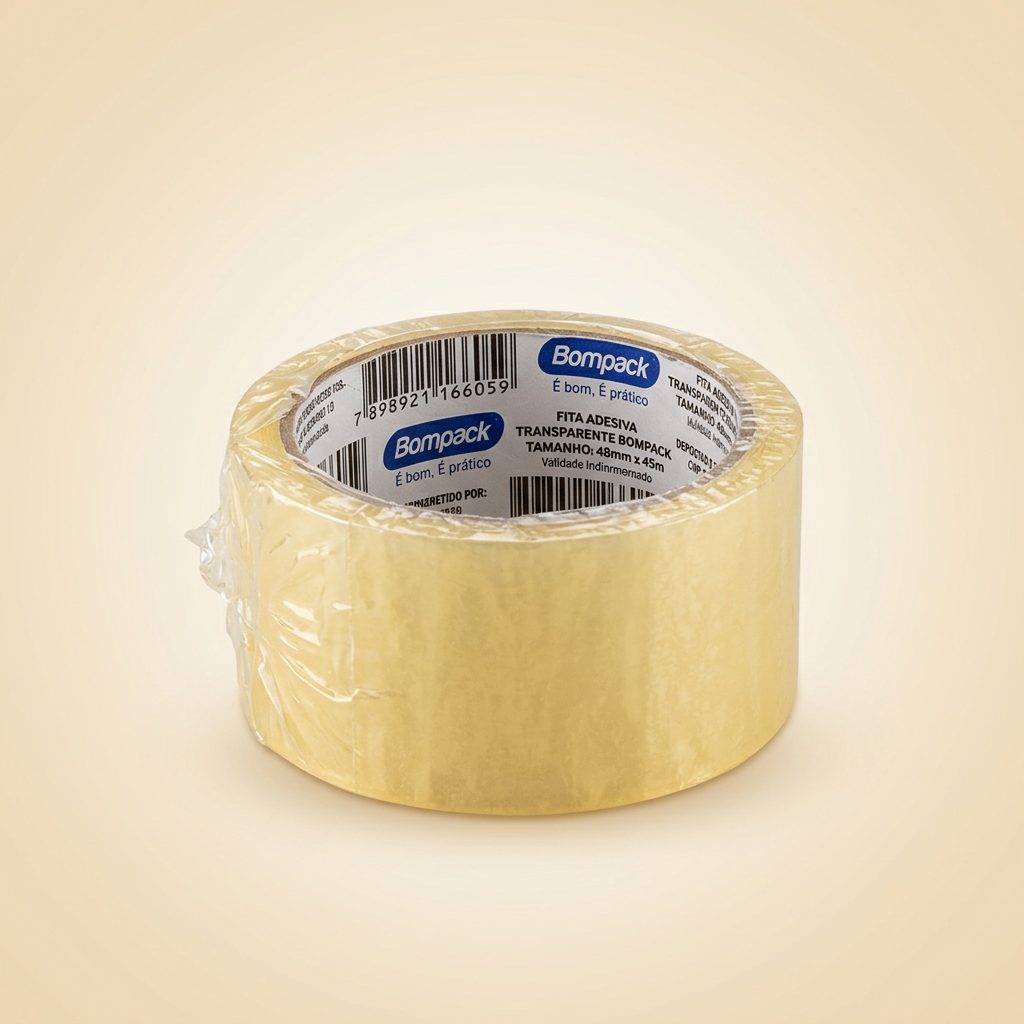 Fita Adesiva Transparente Bompack 48 mm x 45 m