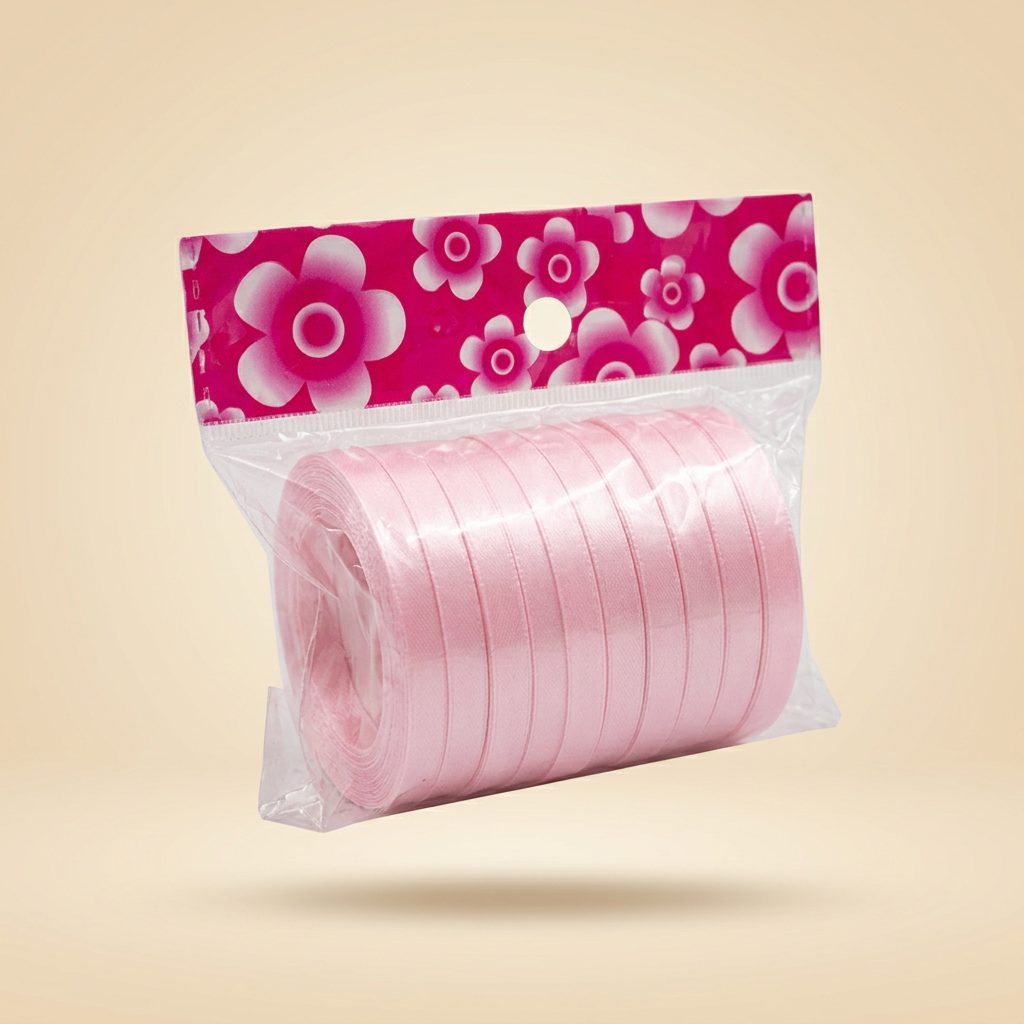 Fitilho Decorativo Rosa Claro 50 m
