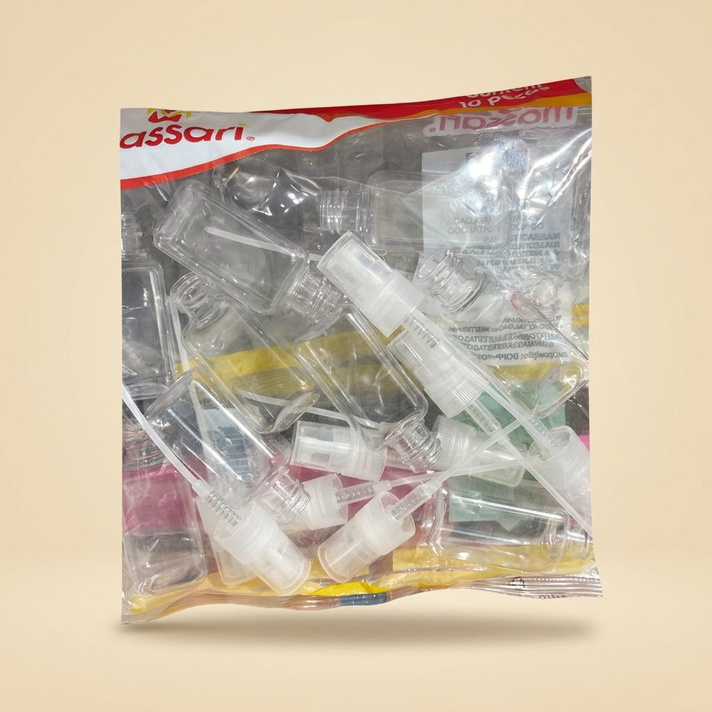 Frasco Spray Transparente Massari — 10un