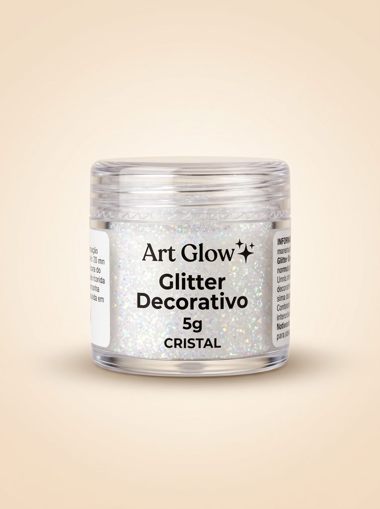 Glitter Decorativo Cristal 5g — Art Glow