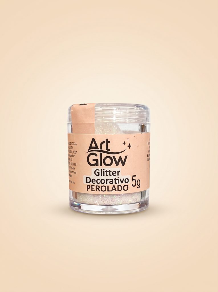 Glitter Decorativo Perolado 5g — Art Glow
