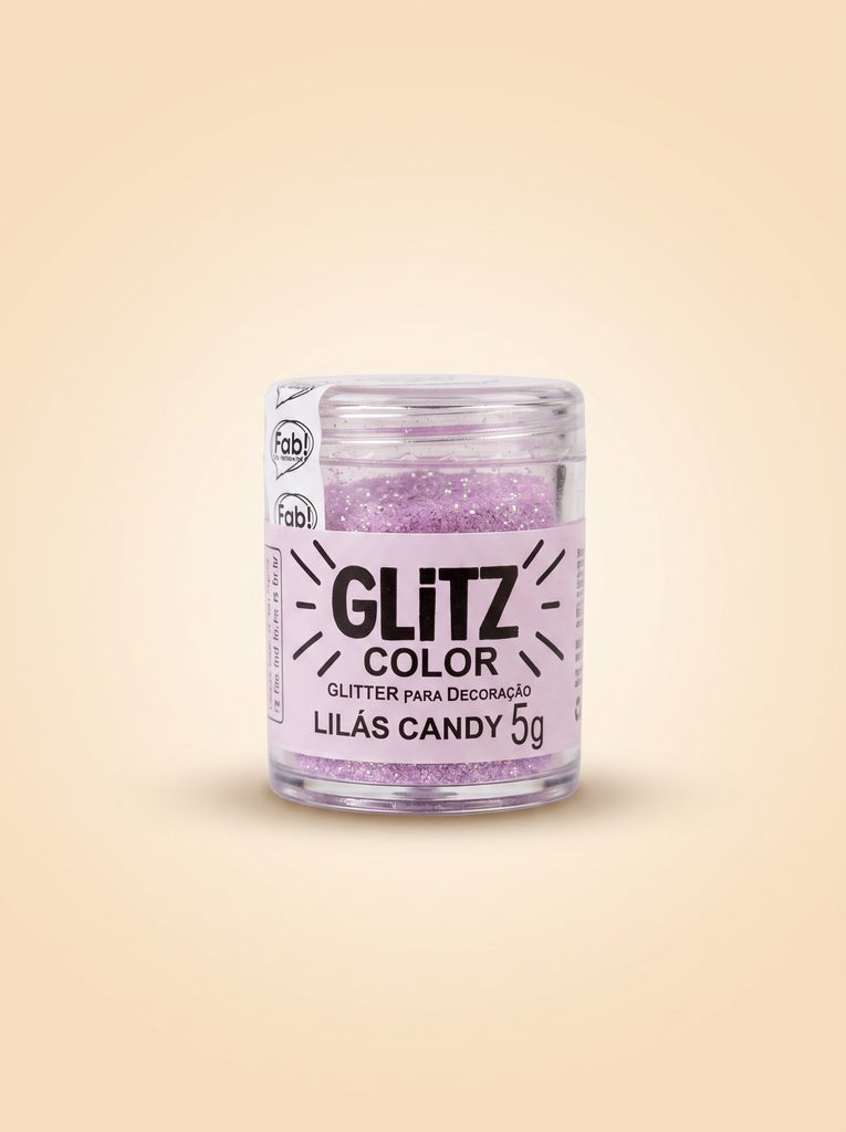 Glitter Decorativo Lilás Candy 5g — Glitz Color