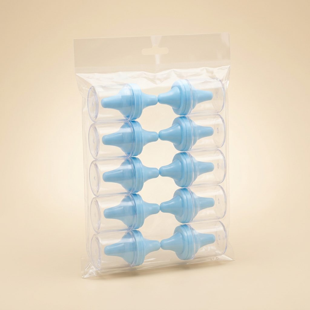 Mini Mamadeira Lembrancinha Azul — 10un