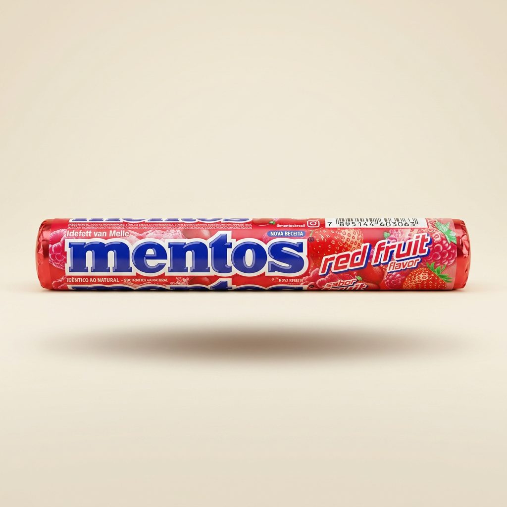 Mentos Frutas Vermelhas 37,5 g
