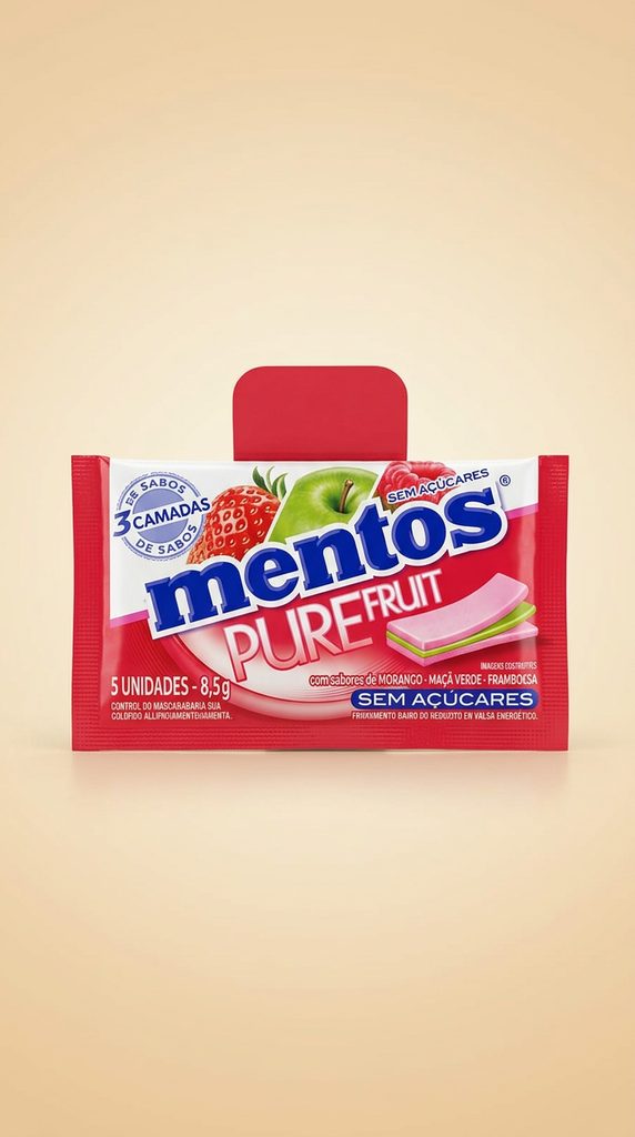 Mentos Pure Fruit Sem Açúcares 8,5 g
