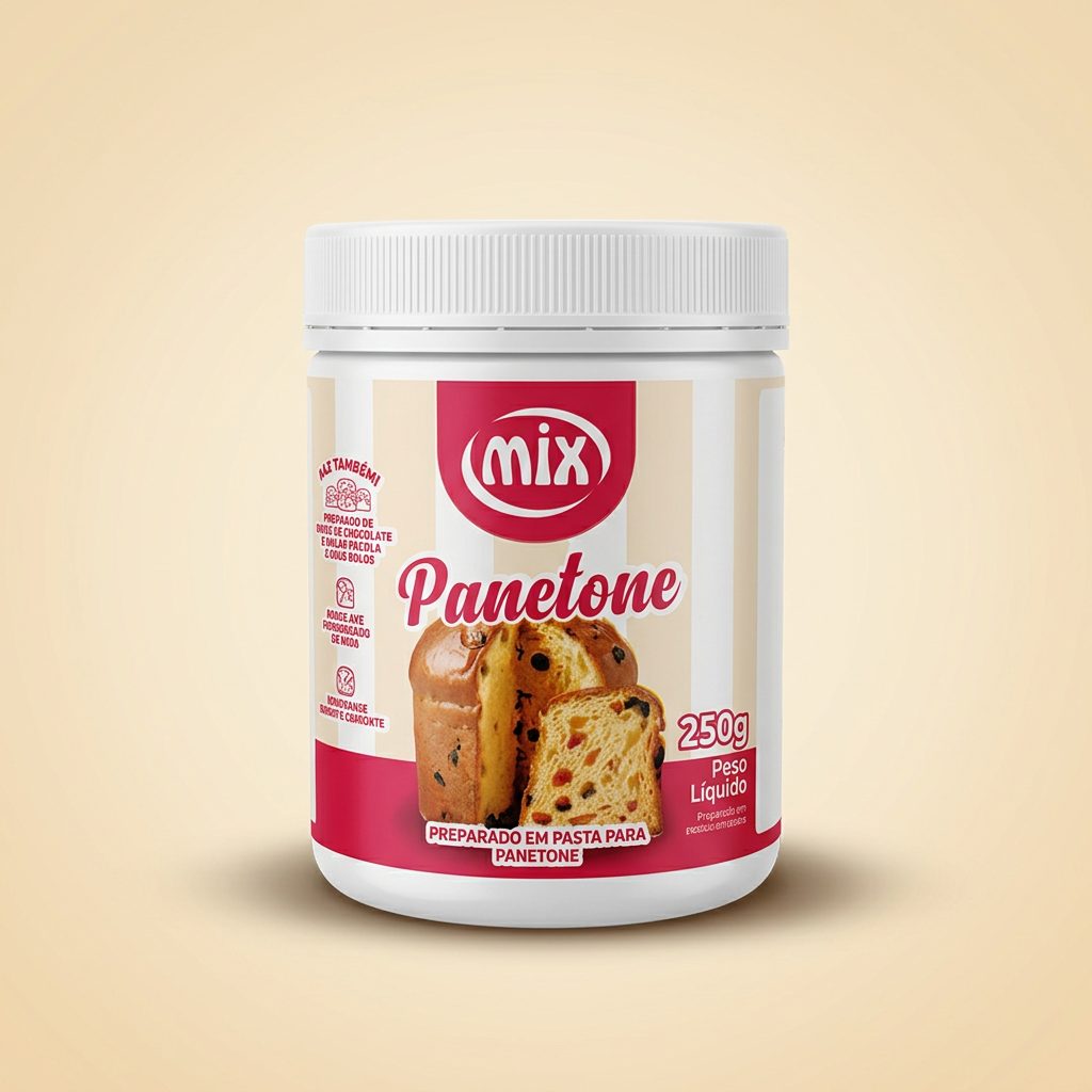 Preparado em Pasta para Panetone Mix 250 g
