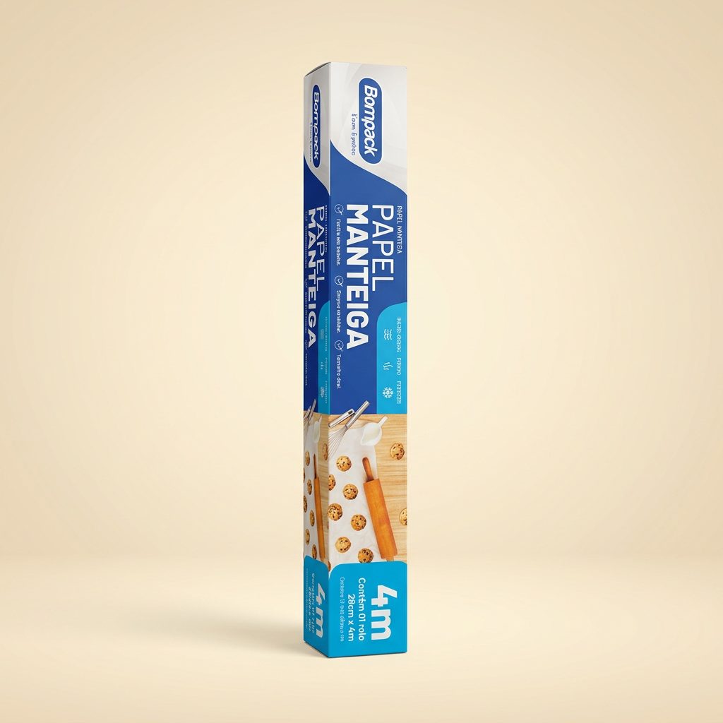 Papel Manteiga Bompack 28 cm x 4 m