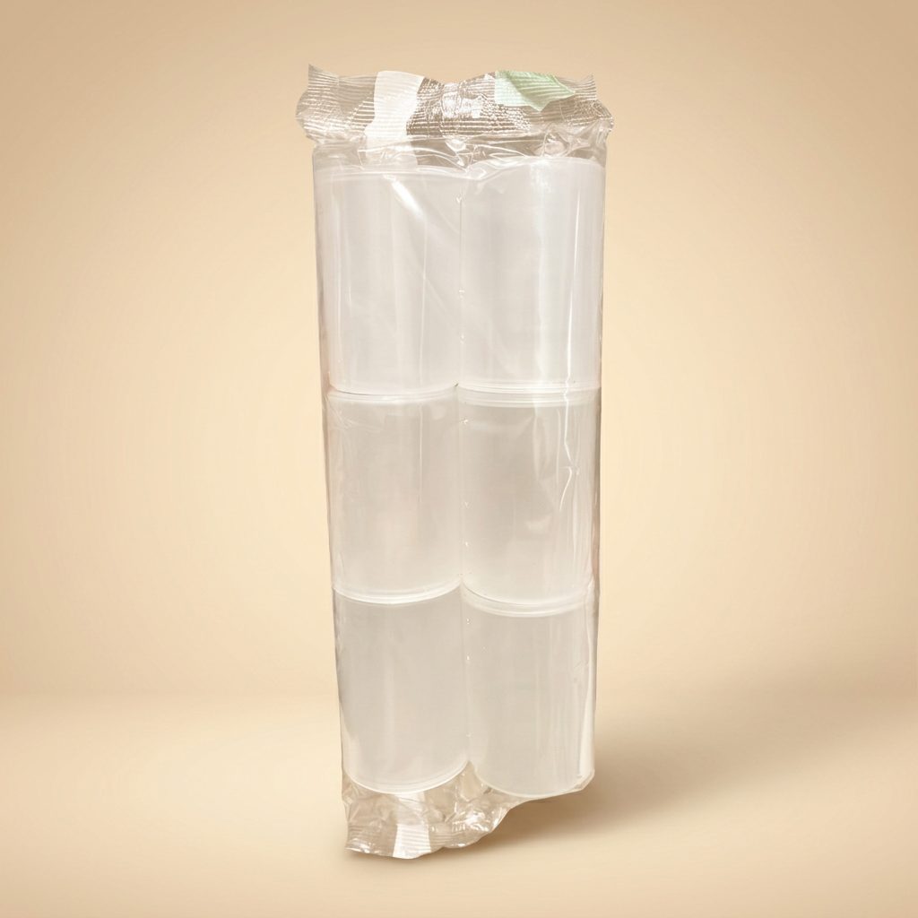Pote Plástico Transparente — 10un