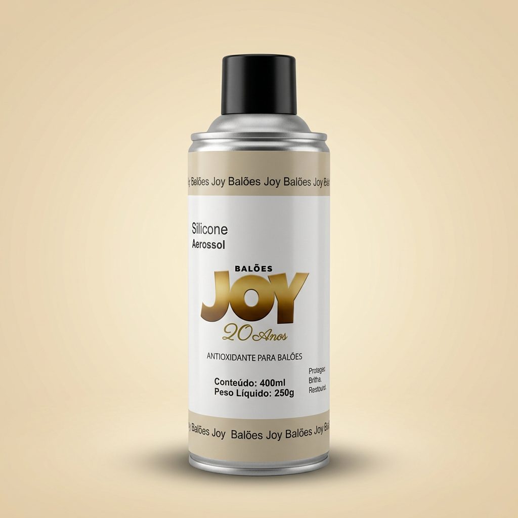 Silicone Aerossol para Balões Joy 400 ml