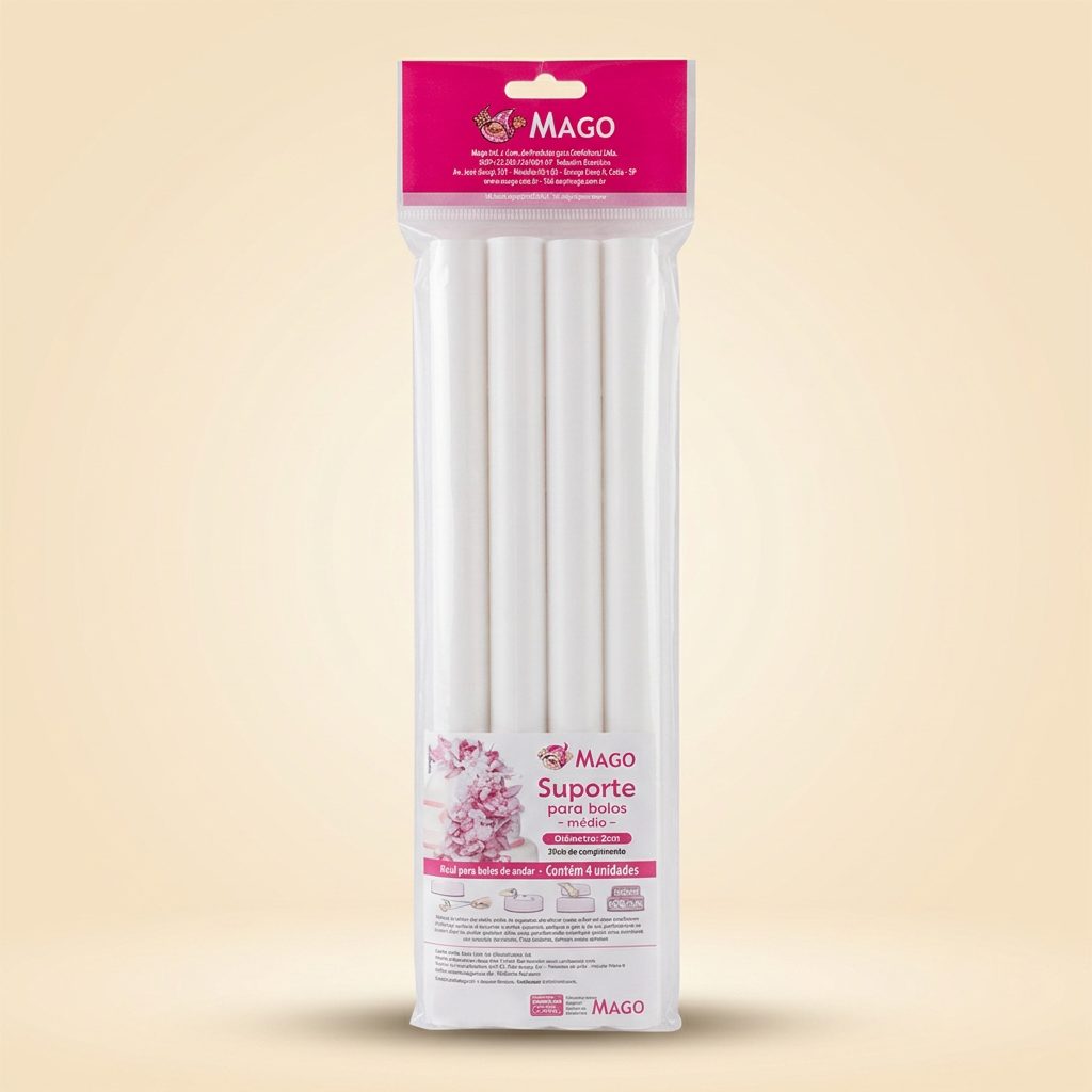 Suporte para Bolos Mago Médio — 4 un (2 cm x 30 cm)